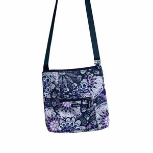VERA BRADLEY Mimosa Medallion lighten up hipster crossbody